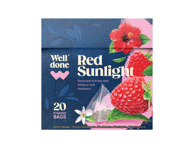 Kinrožių ir aviečių arbata WELL DONE, 50 g