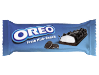 Pieno batonėlis OREO, 27 g