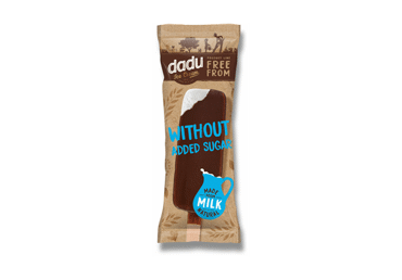 Glaistytas vanilės sk.plombyras DADU su saldikliais, 45 g