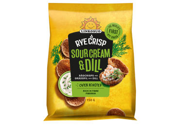 Duoniukai LINKOSUO, grietinės ir krapų skonio, 150 g