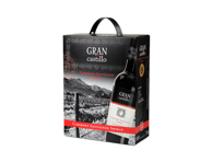 Raud. pusiau saldus vynas GRAN CASTILLO CABER.SAUVIGN.SHIRAZ, 3 l