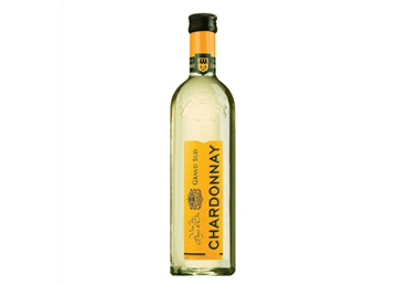 Baltasis sausas vynas GRAND SUD CHARDONNAY, 250 ml