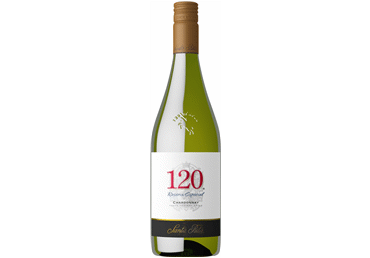 Baltasis sausas vynas SANTA RITA 120 CHARDONNAY, 750 ml