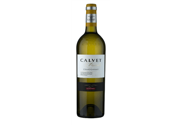 Baltasis sausas vynas CALVET CHARDONNAY, 750 ml