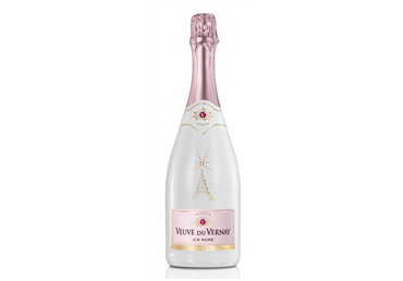 Putojantis rausvasis vynas VEUVE DU VERNAY ICE ROSE, 750 ml