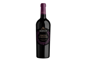 Raudonasis sausas vynas ZONIN PRIMITIVO DI MANDURIA, 750 ml