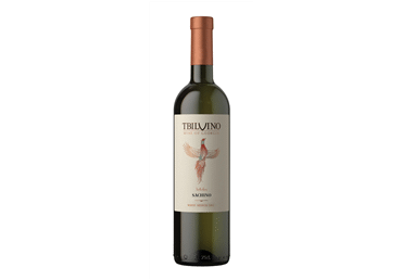 Baltasis pusiau sausas vynas SAHINO TBILVINO, 750 ml