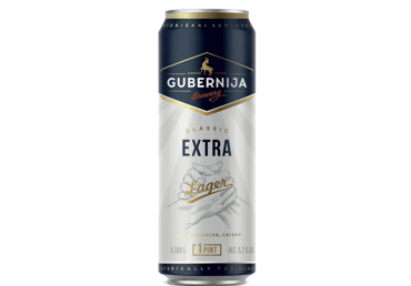Alus GUBERNIJA EKSTRA LAGER, 568 ml
