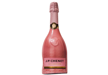 Putojantis rausvasis pusiau sausas vynas JP. CHENET ICE ROSE, 750 ml