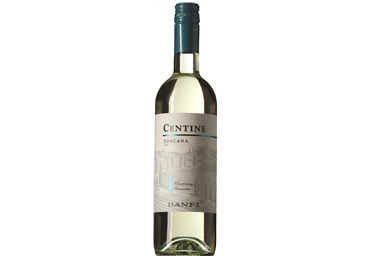 Baltasis sausas vynas BANFI CENTINE TOSCANA, 750 ml