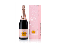 Šampanas VEUVE CLICQUOT BRUT ROSE su dėže, 750 ml