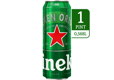 Alus HEINEKEN, 568 ml