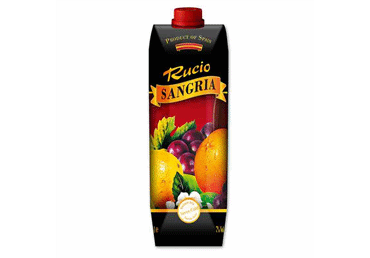 Raudonasis pusiau saldus vyno gėrimas RUCIO SANGRIA, 1 l, 1 l - 2