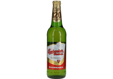 Šviesusis alus BUDWEISER BUDVAR, 500 ml
