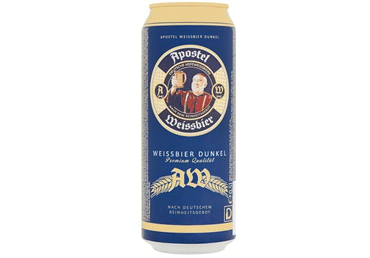 Tamsusis kvietinis alus APOSTEL WEISSBIER DUNKEL, 500 ml
