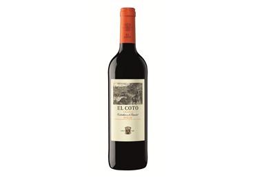 Raudonasis sausas vynas EL COTO RIOJA CRIANZA, 750 ml