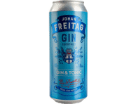Alkoholinis kokteilis JOHAN FREITAG GIN & TONIC, 500 ml