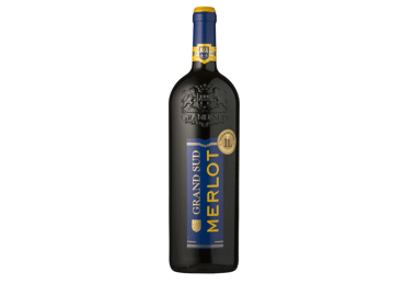 Raudonasis sausas vynas GRAND SUD MERLOT, 1 l, 1 l