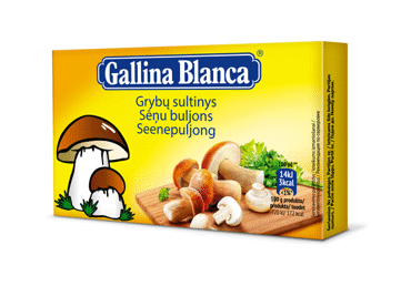 Grybų sultinys "Gallina Blanca", 80 g Grybų sultinys "Gallina Blanca", 80 g