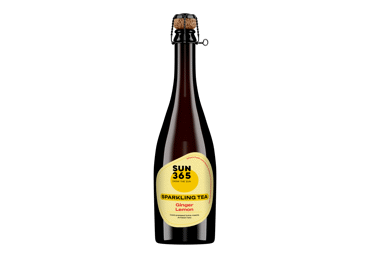 SUN365 putojanti arbata "Sparkling Tea Lemon & Ginger" 750ml