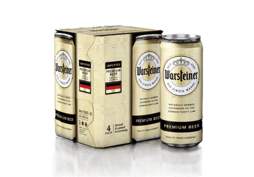 Alus WARSTEINER PREMIUM 4,8%, 4x500 ml