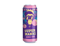 Gaivusis gėrimas Super Manki Bubble Gum 0,33L