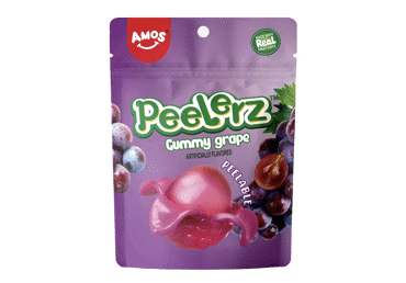 Guminukai AMOS PEELERZ, vynuogių skonio, 65 g