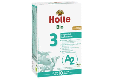Ekologiškas pieno mišinys HOLLE A2 3 10+ mėn., 400 g