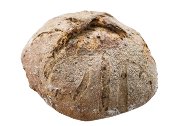 Šviesi duona su sėklomis ir traškia plutele, 490 g