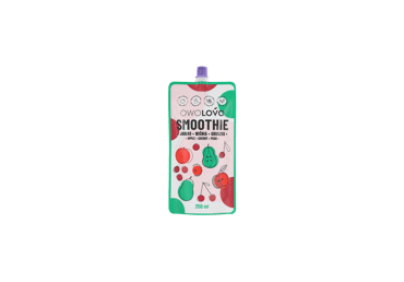 Vyšnių ir kriaušių Smoothie OWOLOVO, 250 ml