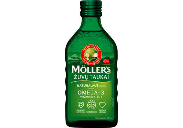 Maisto papildas MOLLER'S (žuvų taukai), 250 ml