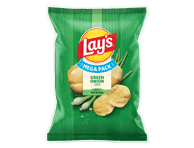 Bulvių traškučiai su svogūnais LAY'S, 180 g