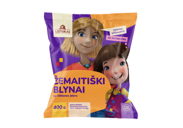 Šaldyti žemaičių blynai KAKĖ MAKĖ su vištienos įdaru, 400 g