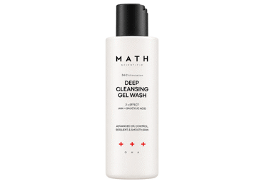 Veido prausiklis MATH SCIENTIFIC su glikolio,salicilio rūgštis, 200 ml