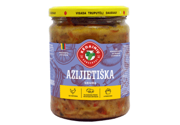 KĖDAINIŲ KONSERVŲ FABRIKO azijietiška sriuba su vištiena, 480 g