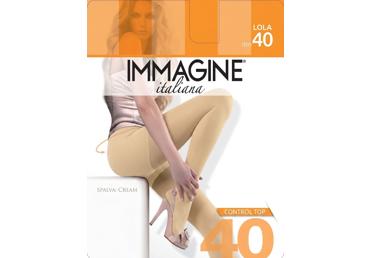 Moteriškos pėdkelnės IMG Lola 40 den, 5 dydis, cream