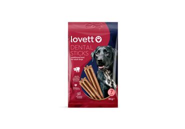 Šunų kramtalai LOVETT DENTAL STICK (7 vnt.), 180 g