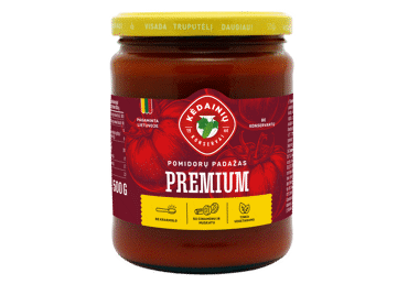 KĖDAINIŲ KONSERVŲ FABRIKO pomidorų padažas PREMIUM, 500 g