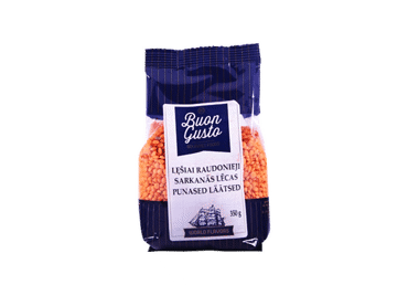 Raudonieji lęšiai BUON GUSTO, 350 g Raudonieji lęšiai BUON GUSTO, 350 g