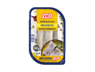 Riebi silkių filė VIČI aliejuje, 240 g
