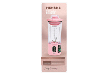 Nešiojamas trintuvas HENSKE, 450 ml