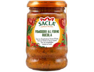 Orkaitėje keptų pomidorų ir gražgarsčių padažas SACLA, 190 g
