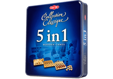 Stalo žaidimų rinkinys 5IN1, 1 vnt.