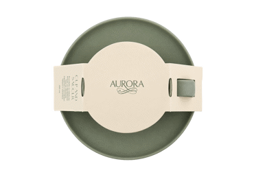 Puodelis su lėkštute AURORA Milky Matcha, 280 ml - 2