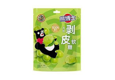 Guminukai DR. BEAR, žaliųjų vynuogių skonio, 60 g