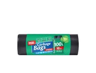 Šiukšlių maišai su rankenėlėmis, HOME EXPERT, / 10 vnt, 35 m, 100 l
