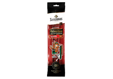 KLEBONIŠKOS vytintos mėsos lazdelės, a. r., 100 g