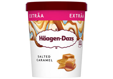 Valgomieji ledai HAAGEN DAZS su sūria karamele, 560 g - 1
