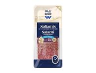 Saliamio griežinėliai su česnakais WELL DONE, 50 g