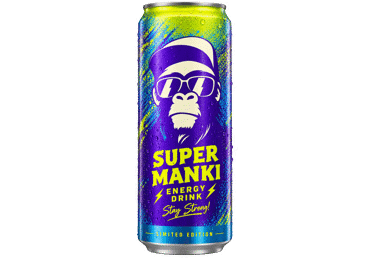 Gazuotas gėrimas SUPER MANKI, 330 ml